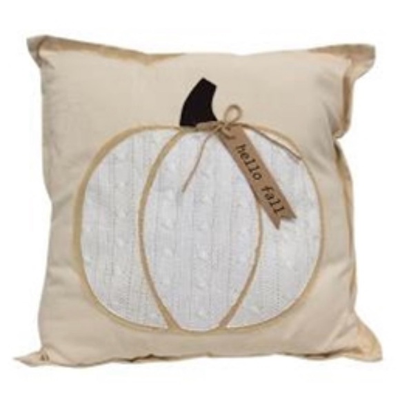 Hello Fall Pumpkin Pillow - Picture 12 of 13